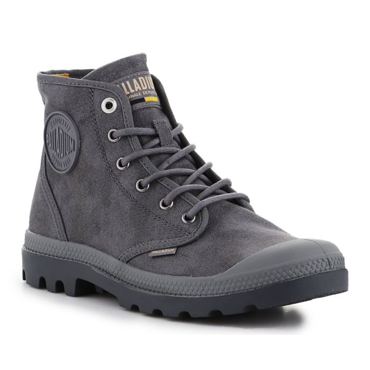 Zapatos Palladium Pampa Hi Wax French Metal 77222-068-M gris