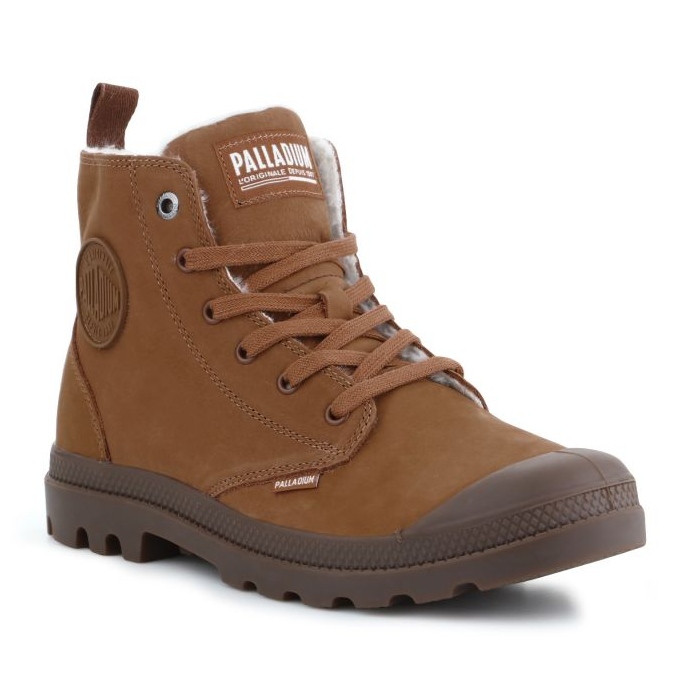 Botas de invierno Palladium Pampa Hi Zip Wl 05982-257-M marrón