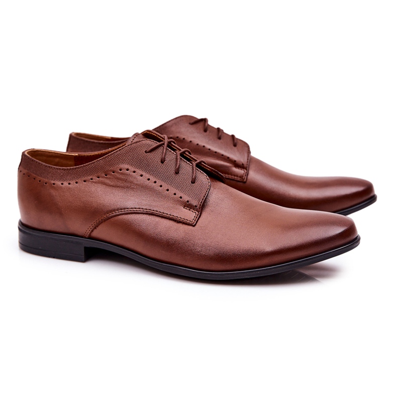 Bednarek Polish Shoes Zapatos Elegantes de Piel Bednarek 724 Marrón
