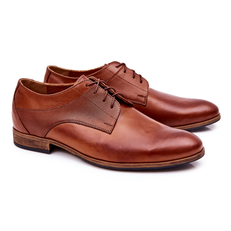 Bednarek Polish Shoes Zapatos Clásicos de Piel Bednarek 806 Marrón