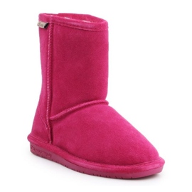 Botas de invierno BearPaw 608Y Pom Berry rosa