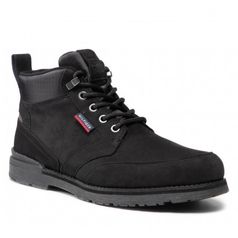 Bota Tommy Hilfiger Outdoor Corporate Mix M FM0FM03776-BDS negro