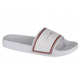 Tommy Hilfiger Essentials Pool Slide W FW0FW05933-YBR blanco