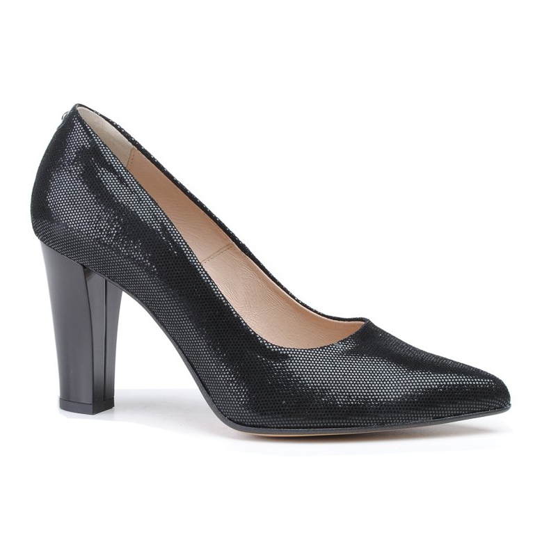 Marco Shoes Zapatos negros de gamuza pulida