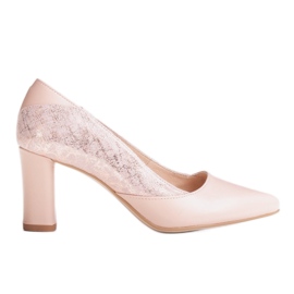 Marco Shoes Zapatos de salón para mujer en color rosa empolvado