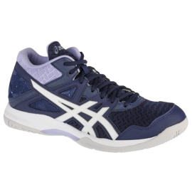 Zapatillas de voleibol Asics Gel-Task Mt 2 W 1072A037-402 azul marino azules y azul marino