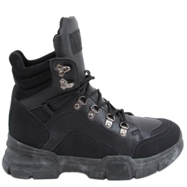 Zapatillas altas Brita Black negro