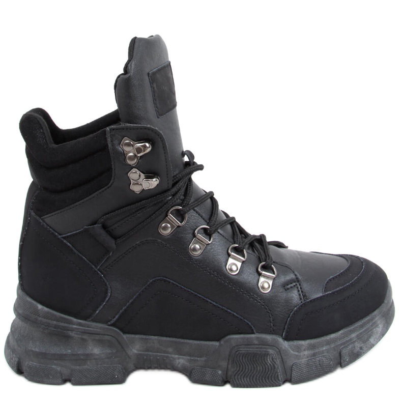 Zapatillas altas Brita Black negro