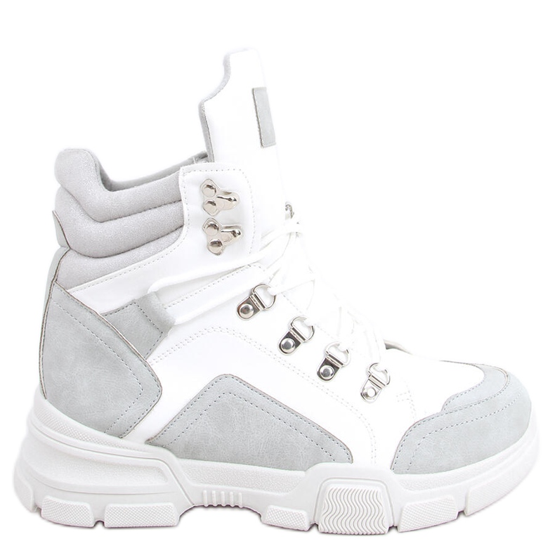 Zapatillas altas Brita LT.GRAY blanco gris