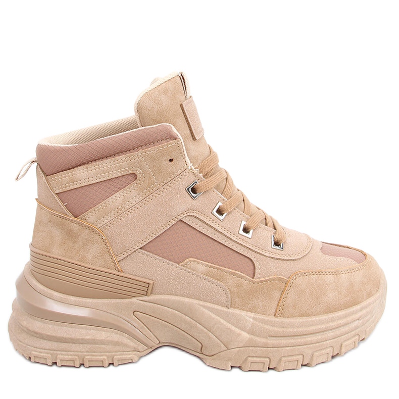 Zapatillas altas Diana Camel beige