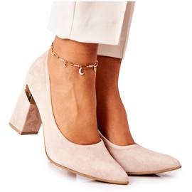 Lewski Shoes Zapatos De Salón De Ante Lewski 3117 Beige