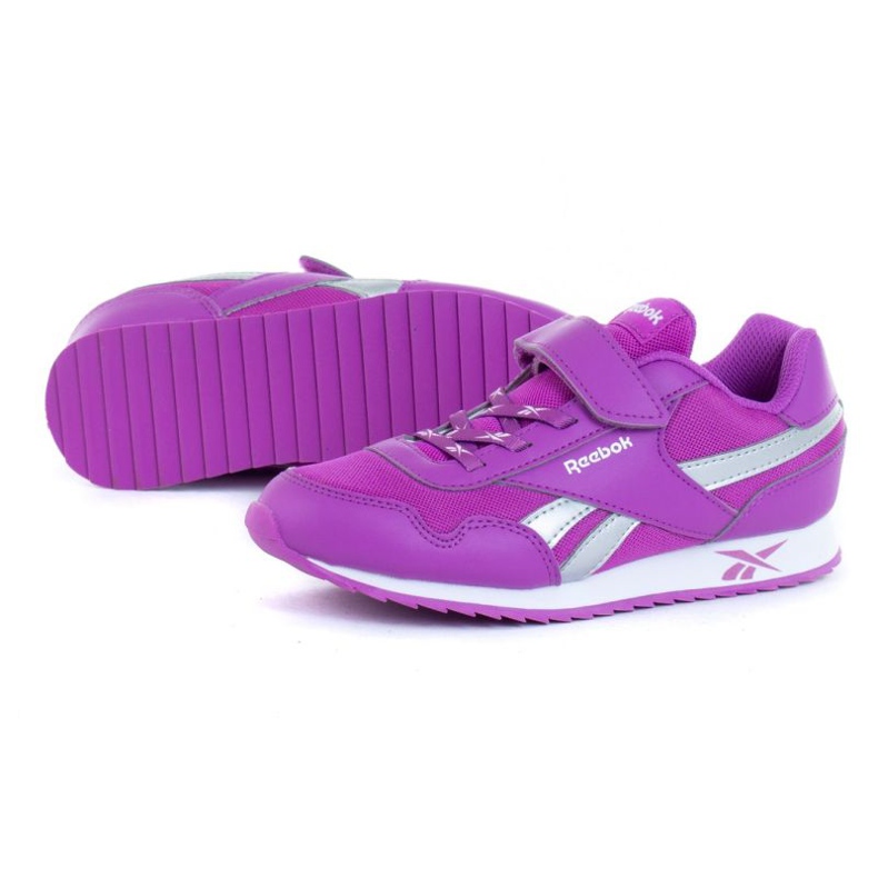 Reebok Royal Cljog 3.0 1V Jr GX0919 blanco violeta Reebok Royal Cljog 3.0 1V Jr GX0919 blanco violeta