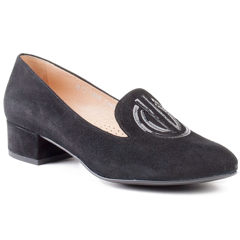 Marco Shoes Zapatos de mujer de ante. Señores negros