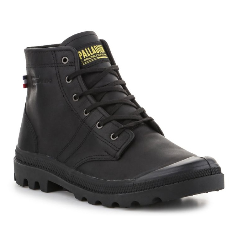 Zapatos Palladium Pallabrousse Legion Cuero 77187-010-M negro