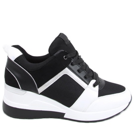 Deportivas cuña Diego NEGRO / BLANCO