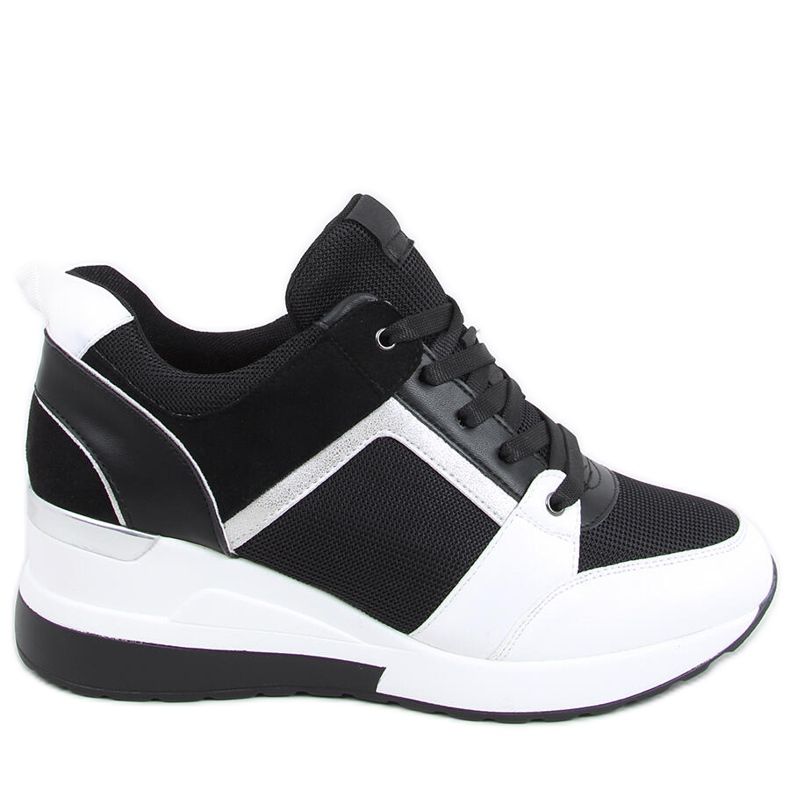 Deportivas cuña Diego NEGRO / BLANCO