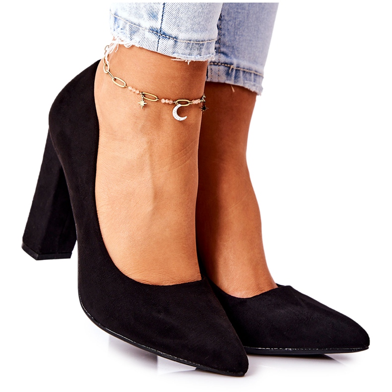 WS1 Zapatos de ante en una barra Valoris negra negro WS1 Zapatos de ante en una barra Valoris negra negro