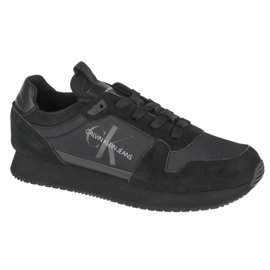 Calvin Klein Runner Sock Laceup Ny M YM0YM00040-BEH zapatos negro