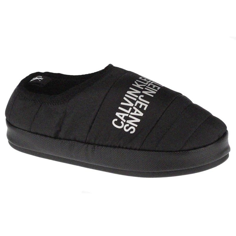 Zapatilla de casa Calvin Klein con forro cálido YW0YW00412-BEH negro