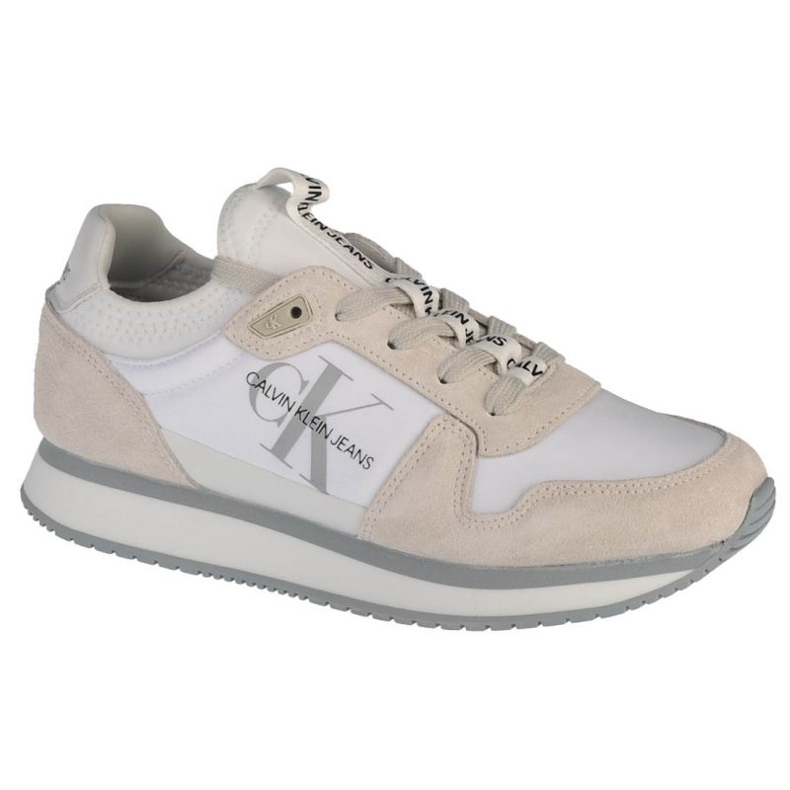 Calvin Klein Runner LaceUp ywyw0ew0462-yaf zapatos blanco