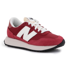 Zapatos New Balance W WS237DF1 blanco rojo