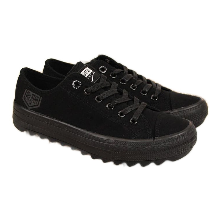 Zapatillas de textil Big Star W FF274248 negro