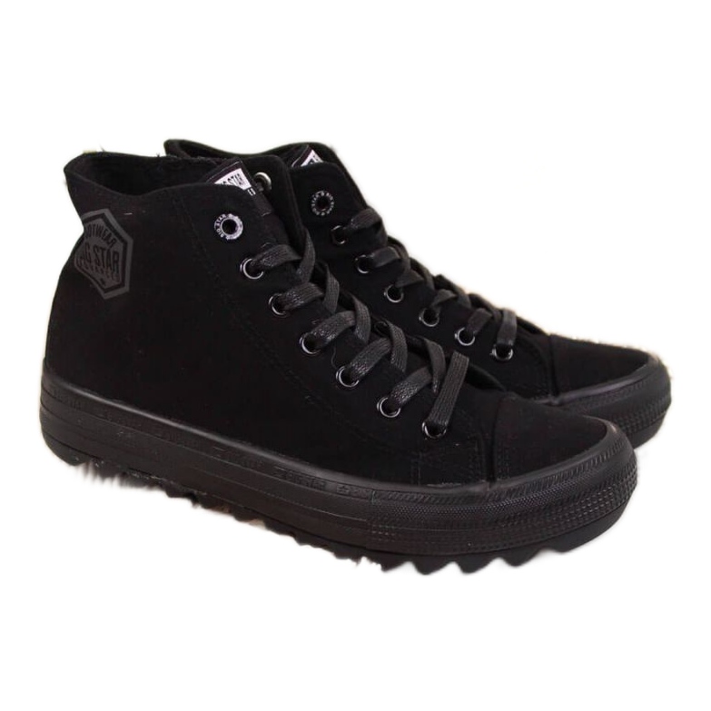 Zapatillas de textil Big Star W FF274244 negro