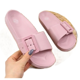 Zapatillas de playa Big Star W FF274A387 rosa rosado