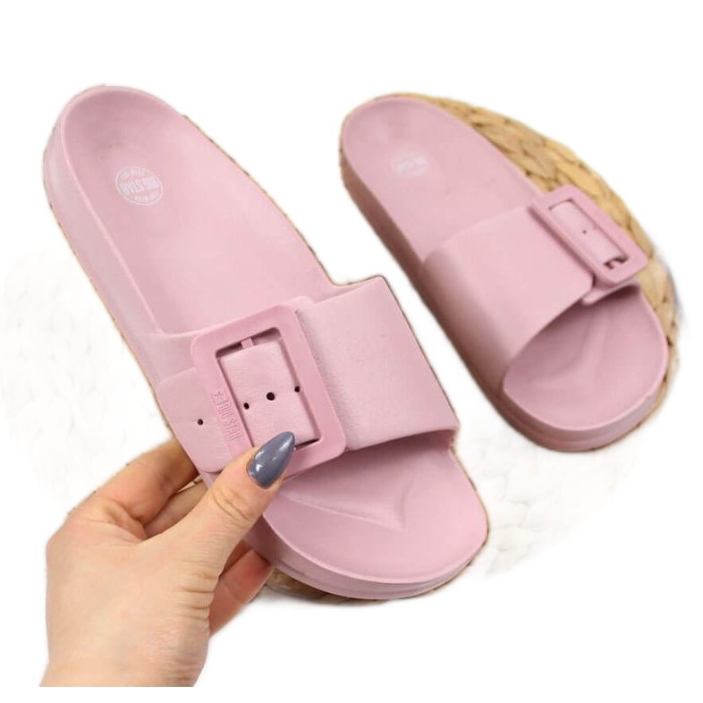Zapatillas de playa Big Star W FF274A387 rosa rosado