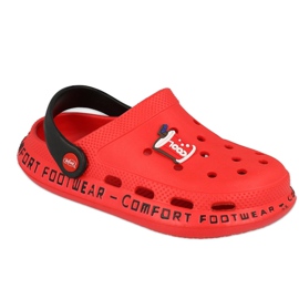 Pantuflas de espuma para niños Befado - rojo 159Y102