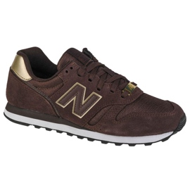 Zapatos New Balance W WL373MM2 marrón dorado