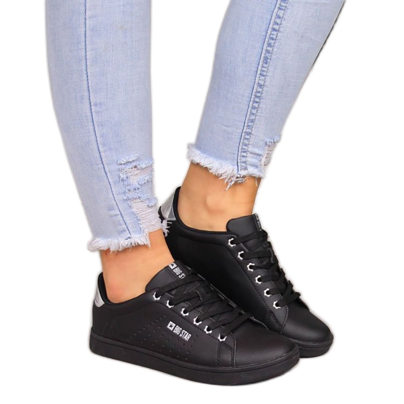 Zapatillas negras Big Star W DD274586 negro