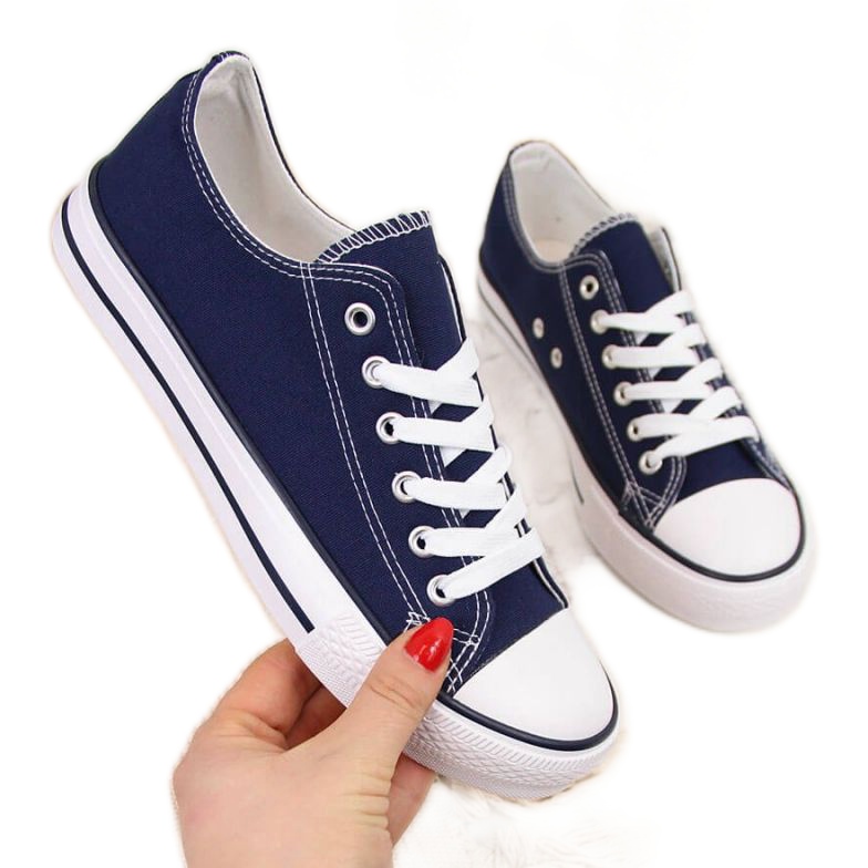 Deportivas bajas Atletico W ATC266B azul marino blanco