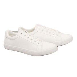 Zapatillas bajas de piel ecológica Big Star M II174028 blancas blanco