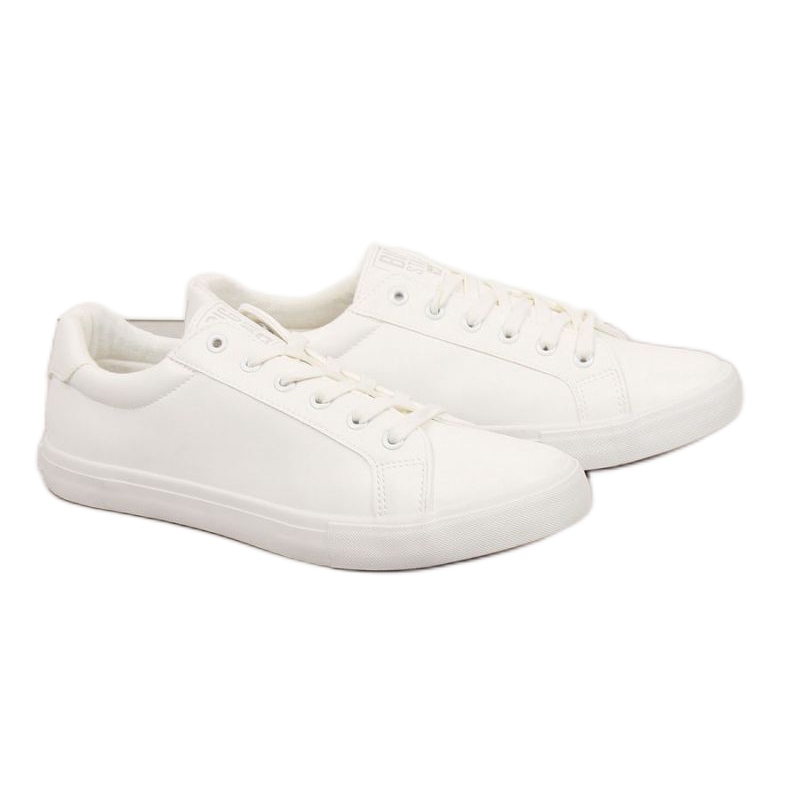 Zapatillas bajas de piel ecológica Big Star M II174028 blancas blanco