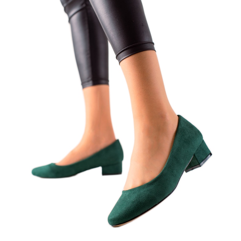 Sabatina Zapatos de tacón de ante verde