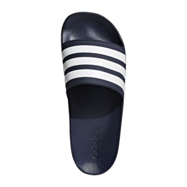 Zapatillas Adidas Adilette Shower AQ1703 blanco azul marino