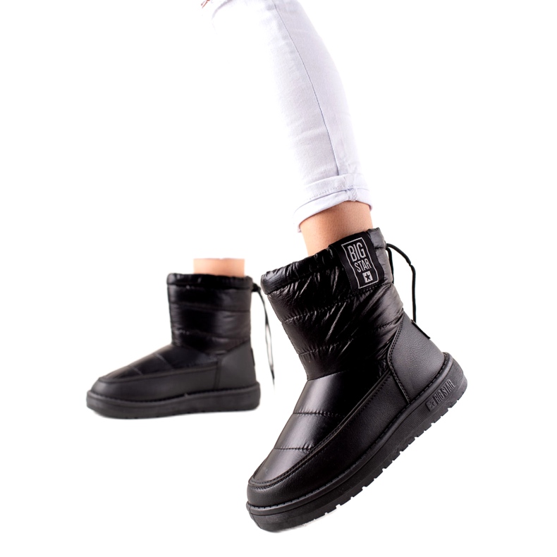 Botas de nieve para mujer Big Star II274120 Black negro Botas de nieve para mujer Big Star II274120 Black negro