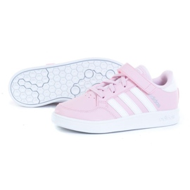 Zapatillas Adidas Breknet C GZ7644 blanco rosado