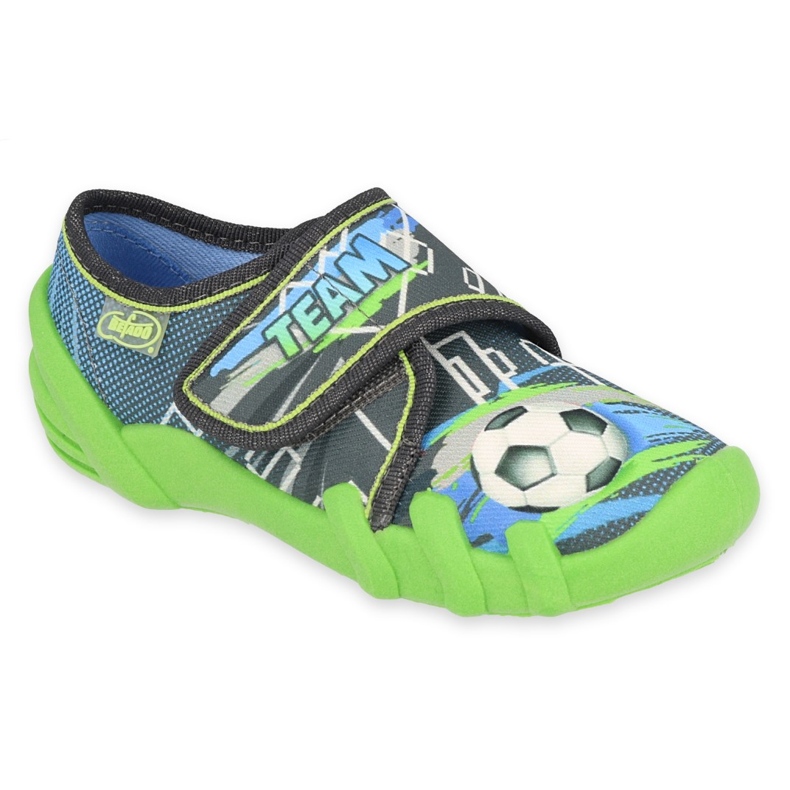 Zapatillas para niños de Befado 273x325 azul gris multicolor verde