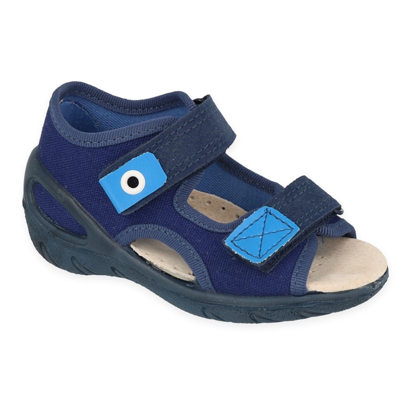 Calzado infantil befado pu 065X170 azul marino azul