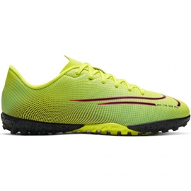 Nike Mercurial Vapor 13 Academy Mds Tf Jr CJ1178 703 zapato de fútbol celadón verde