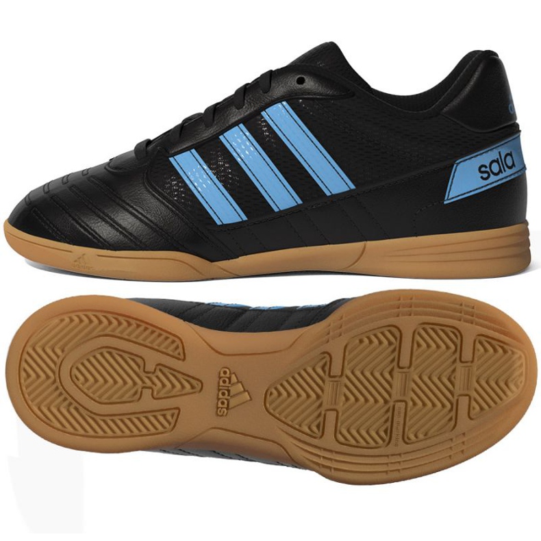 Zapatillas de interior adidas Super Sala In Jr GW1687 multicolor negro