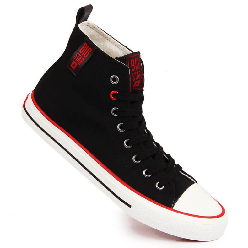 Zapatillas altas Big Star W JJ274126 negro