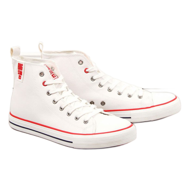 Zapatillas altas Big Star M JJ174071 blanco