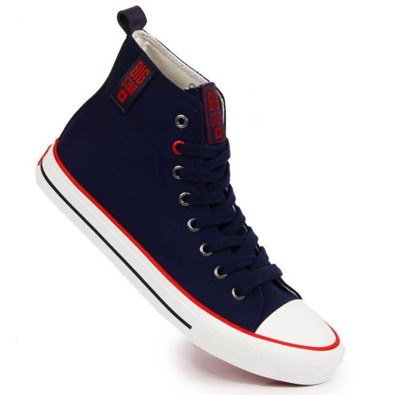 Deportivas altas Big Star W JJ274125 azul marino