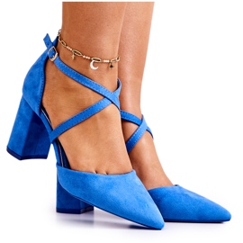 PS1 Zapatos De Salón De Mujer Con Tacón En Spitz Blue Future azul