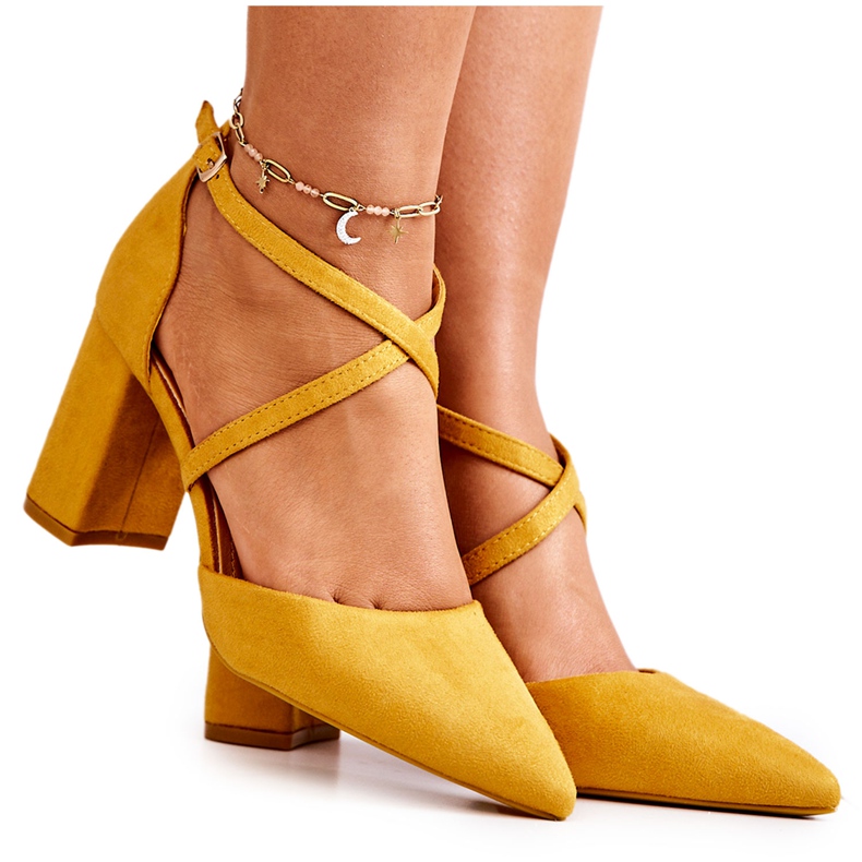 PS1 Zapatos De Tacón De Mujer En Spitz Yellow Future amarillo PS1 Zapatos De Tacón De Mujer En Spitz Yellow Future amarillo