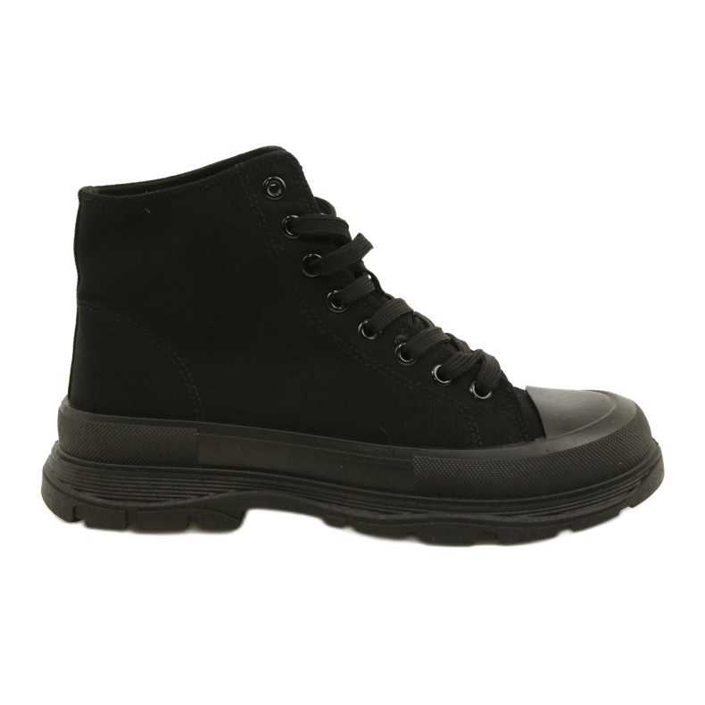 News Zapatillas Altas Negras con Plataforma 21SP02-1050 negro