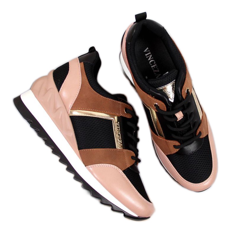 Cuña Snakers W Vinceza JAN61 negro multicolor Cuña Snakers W Vinceza JAN61 negro multicolor